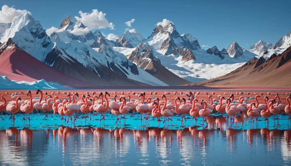 pink birds