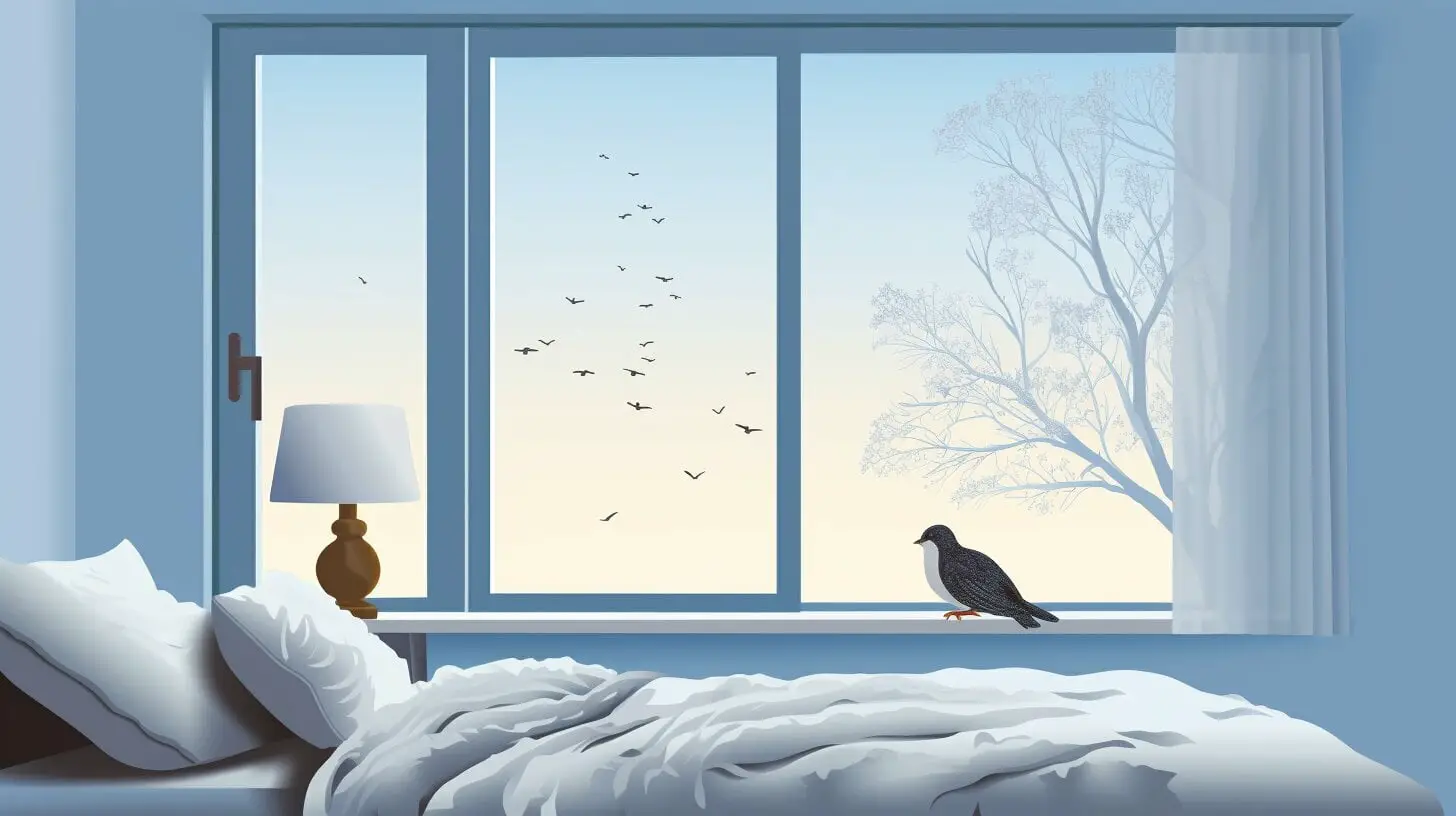how to stop birds chirping at night