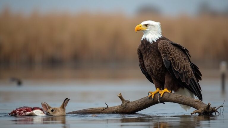 bald eagles eat fish