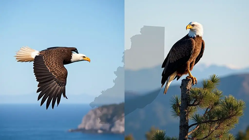 california s native eagle species