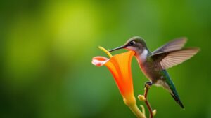 capture hummingbirds in action