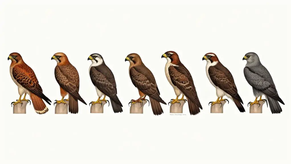 distinguishing bird species traits