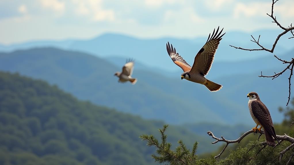 diverse falcons of carolina