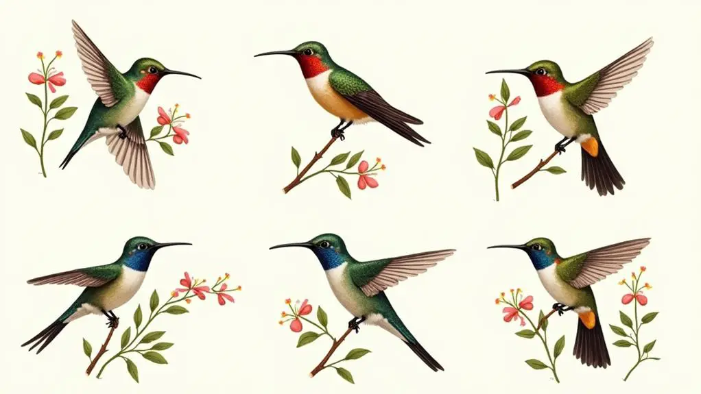 diverse hummingbirds of virginia