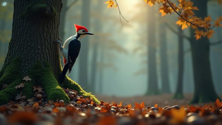diverse species of woodpeckers