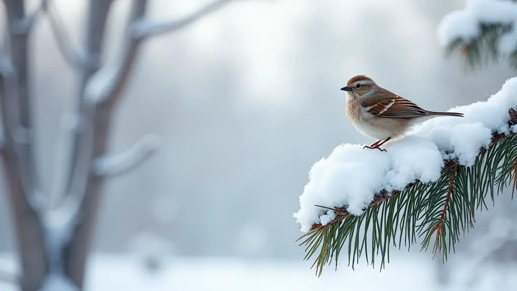 flocks to backyard feeders