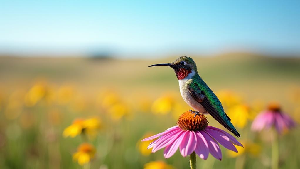 hummingbirds rarely visit kansas