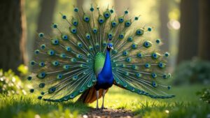 Why Peacocks Spread Their Feathers