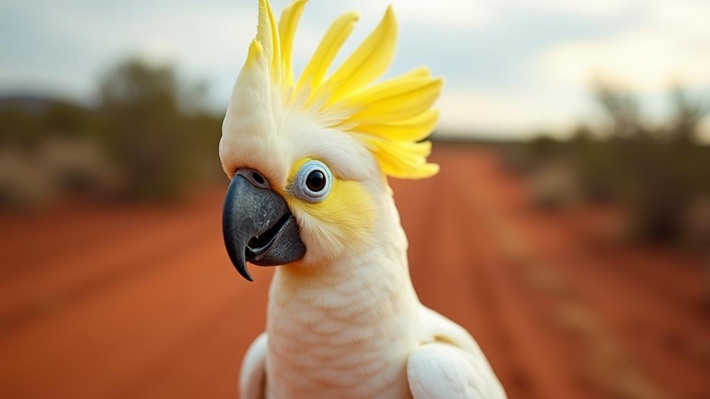 vibrant feathers playful nature