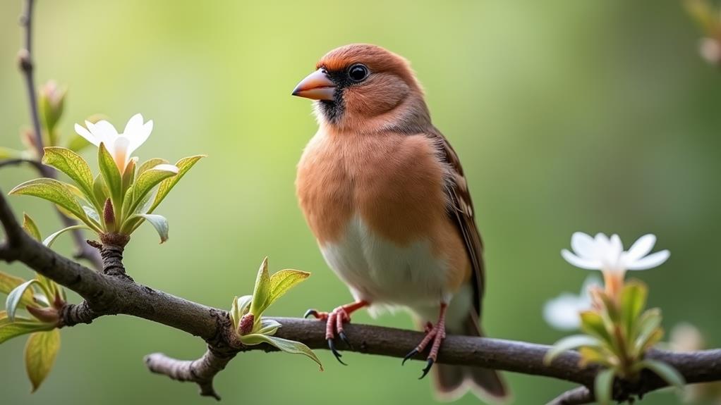 vibrant pink plumage beauty