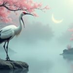 crane s sacred asian significance