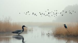 species thrive in wetlands